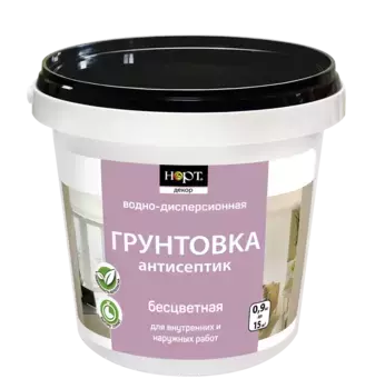Грунтовка антисептик водно-дисперсионная Норт бесцветная 0.9 кг