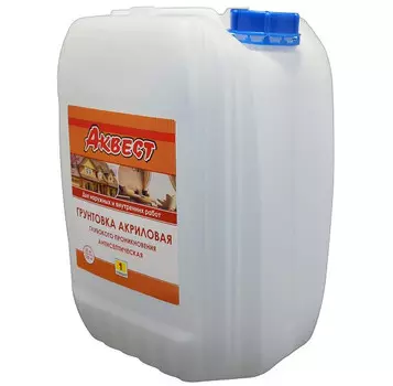 Грунтовка глубокого проникновения Аквест 1 Стандарт 1 кг