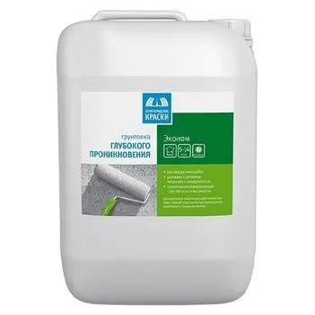 Грунтовка глубокого проникновения Ленинградские краски Эконом 20 л