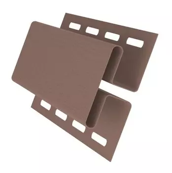 H-профиль соединительный Grand Line темно-бежевый 3000 мм