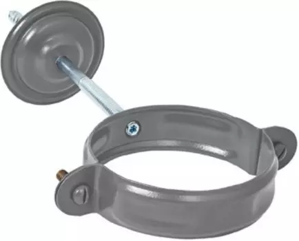 Хомут Aquasystem RR 23 (темно-серый), 150/100 мм, водосточной трубы
