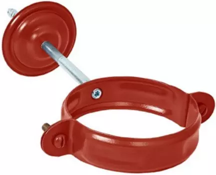 Хомут Aquasystem RR 29 (красный), 125/90 мм, водосточной трубы