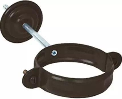 Хомут Aquasystem RR 32 (темно-коричневый), 150/100 мм, водосточной трубы