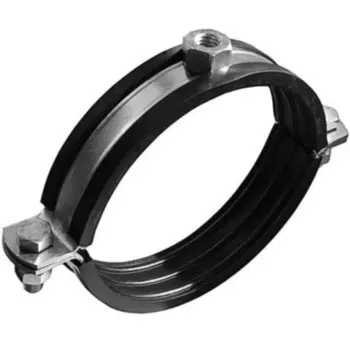 Хомут сантехнический 1 1/2" оцинкованная сталь 30 шт