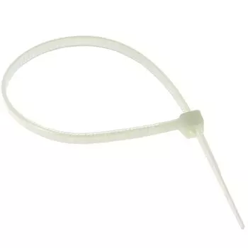 Хомут-стяжка EKF 4,8х200 мм нейлоновый белый