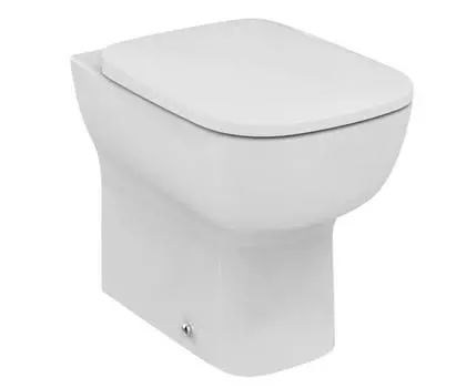 IdStd ESEDRA T281201 Напольный пристенный унитаз-соло, горизонтальный выпуск