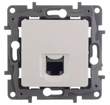 Интернет-розетка LeGrand Etika RJ45 5e UTP белая