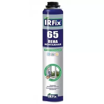 Irfix 65 Зима, 820 мл, Пена монтажная профессиональная всесезонная
