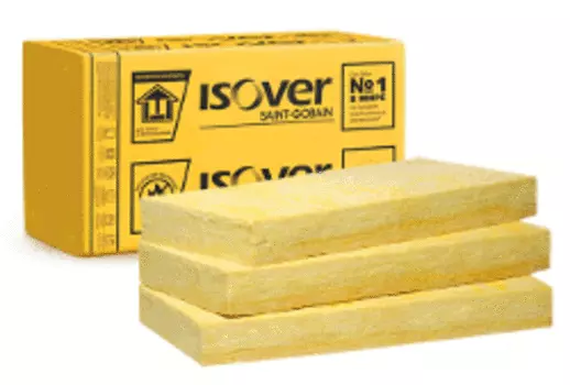 Isover Штукатурный Фасад 1200х600 150 мм, Минеральная вата