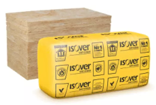 Isover ВентФасад Оптима 1170х610 50 мм, Минеральная вата