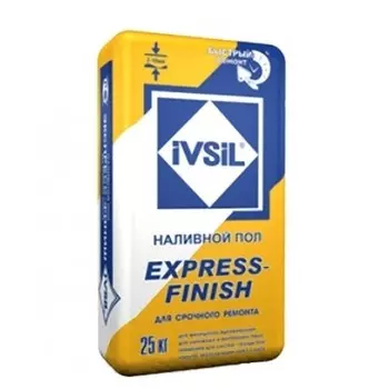 Ivsil Express-Finish, 25 кг, Наливной пол быстротвердеющий