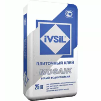 Ivsil Mosaik, 25 кг, Клей для плитки