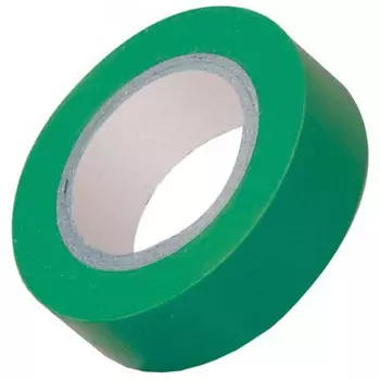 Изолента ПВХ Онлайт OIT-B15-20/G 15 мм зеленая 20 м