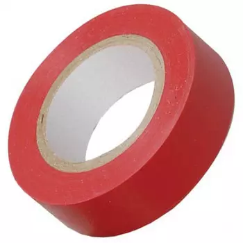Изолента ПВХ Онлайт OIT-B15-20/R 15 мм красная 20 м