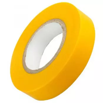 Изолента ПВХ Онлайт OIT-B15-20/Y 15 мм желтая 20 м