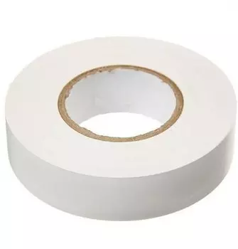 Изолента ПВХ Онлайт OIT-B19-20/WH 19 мм белая 20 м