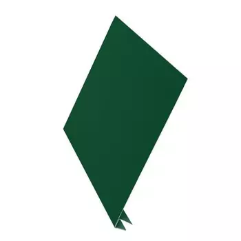 J-фаска Aquasystem стальная Pu Ral 6005 2000х150 мм