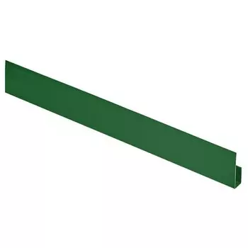 J-планка Aquasystem стальная Pu Ral 6005 2000 мм