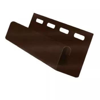 J-профиль Доломит темно-коричневый 3660 мм