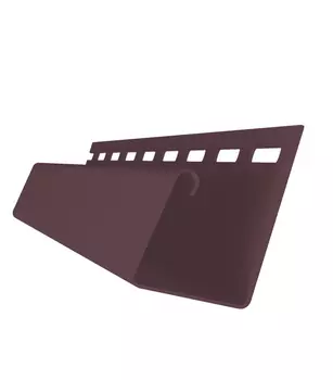 J-профиль коричневый 3000 мм