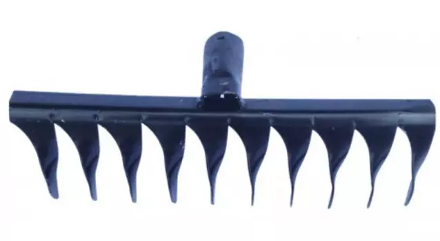 Эконом 33-1 БВ0102 1081, 10 зубьев, сварные витые грабли без черенка