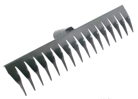 Эконом 33-24 БВ0108 1084, 16 зубьев, сварные витые грабли без черенка