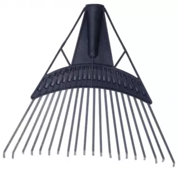 Эконом 33-28 БВ0304 ГВ-С 646, 20 зубьев, пластинчатые веерные грабли без черенка