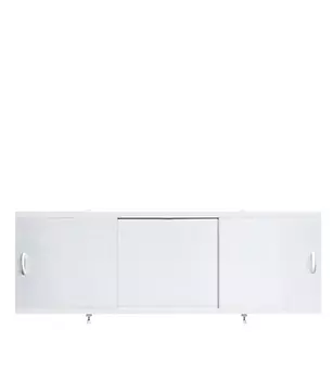 Экран под ванну Alavann Престиж 150 см пластик белый алюминиевая рама