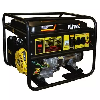 Электрогенератор бензиновый Huter DY6500L 64/1/6
