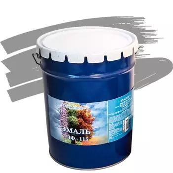 Эмаль Эталон ПФ-115 серая 20 кг