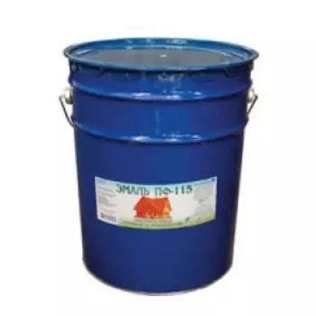 Эмаль ПФ-115 Текс черная 20 кг