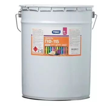 Эмаль Текс ПФ-115 Универсал белая 12 кг