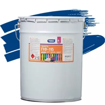 Эмаль Текс ПФ-115 Универсал синяя 24 кг