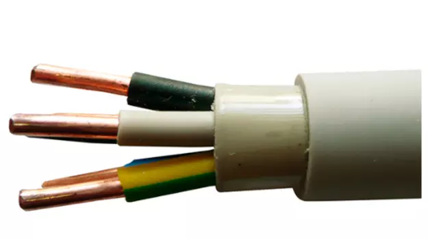 Кабель NYM силовой Севкабель ГОСТ 5х1.5 мм2