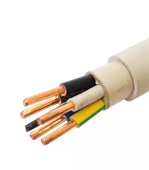 Кабель Севкабель NYMнг-LS 5х4 100 м