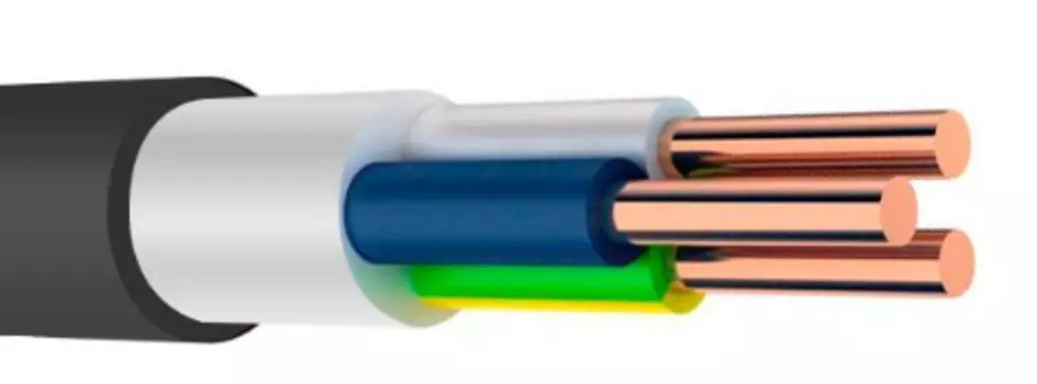 Кабель ВВГнгА-LS силовой медный Алюр 4х50 мм2
