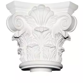 Капитель полиуретановая Decomaster 90018-1 300х360х360 мм