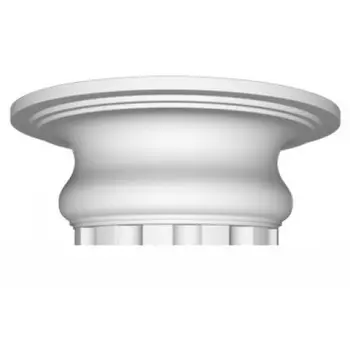 Капитель полиуретановая Decomaster 90024-3 D380х130 мм