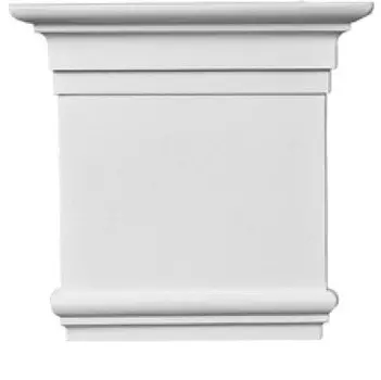 Капитель полиуретановая Decomaster 92815-1L 200x190x65 мм