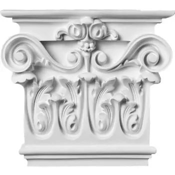 Капитель полиуретановая Decomaster 92815-2R 210x190x65 мм