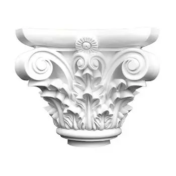 Капитель полиуретановая Decomaster DC-8303B8 338х420х420 мм