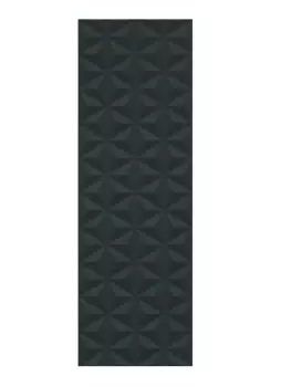 Плитка настенная Kerama Marazzi 12121R Диагональ структурная обрезная черная 25х75 см