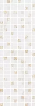 Декор для плитки Kerama Marazzi Астория MM12112 мозаичный белый 25х75 см