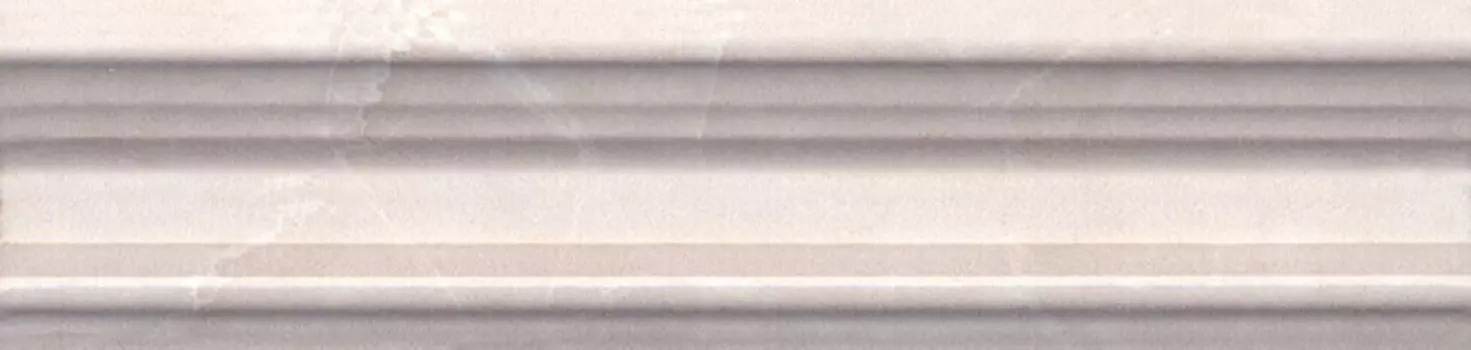 Бордюр Kerama Marazzi Баккара Багет BLB023 темно-бежевый 5х20 см