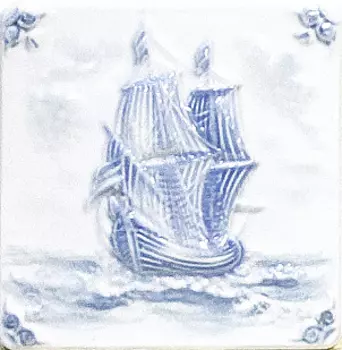 Декор для плитки Kerama Marazzi Бриз KYVN многоцветный 9.9х9.9 см