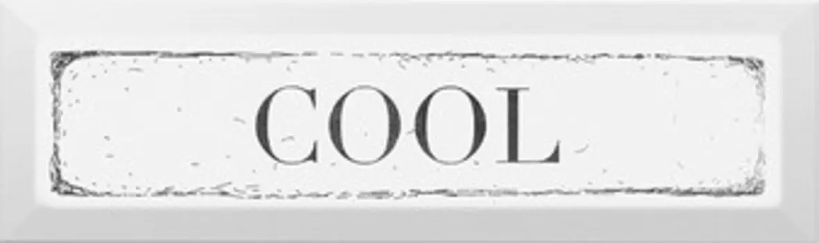 Декор для плитки Kerama Marazzi Cool NT\B28\2882 черный 8.5х28.5 см