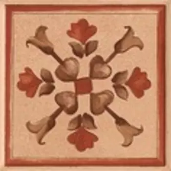 Kerama Marazzi Ферентино AD\B45\33015 10х10 см, вставка для плитки (коричневая)