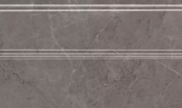 Kerama Marazzi Гран Пале FMB011 15х27 см, плинтус (серый)