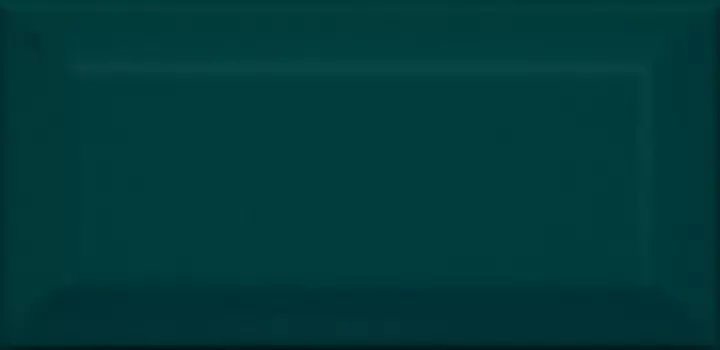 Плитка настенная Kerama Marazzi Клемансо 16059 грань темно-зеленая 7.4х15 см