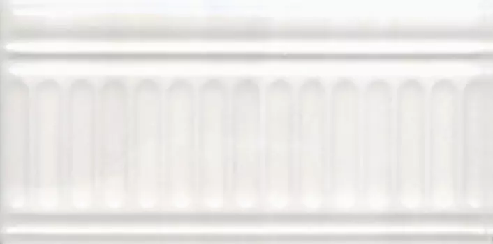 Бордюр Kerama Marazzi Летний сад 19016\3F структурированный светлый 9.9х20 см